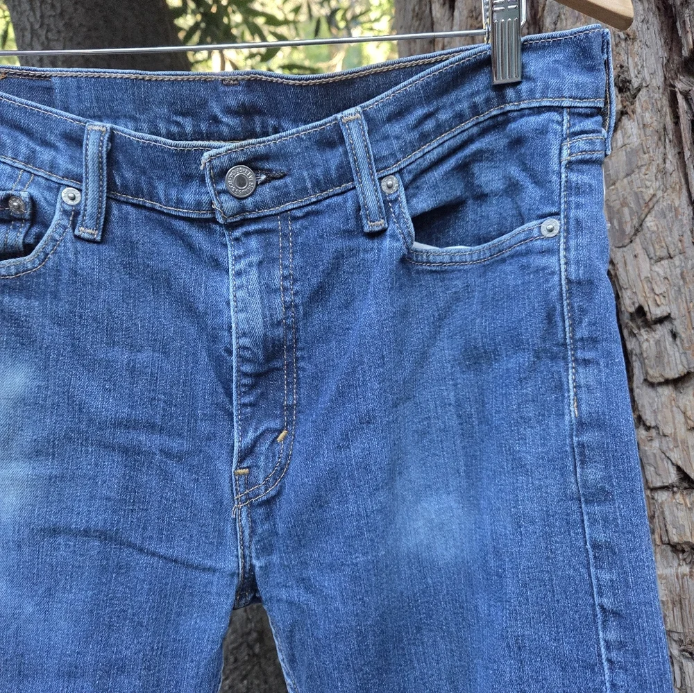 Levis Mens W33 L32 Classic‎ Blue Denim Jeans
